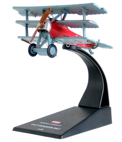 FOKKER DR.I 1917 triplane diecast 1:72 model (SL-1)