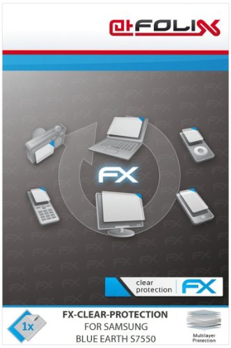 FoliX FX - Protector de pantalla transparente para Samsung Blue Earth S7550