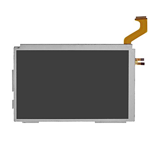 fosa Reemplazo de pantalla superior para Nintendo 3DS, piezas de repuesto accesorios pantalla LCD superior para Nintendo 3DS XL juegos de sistema