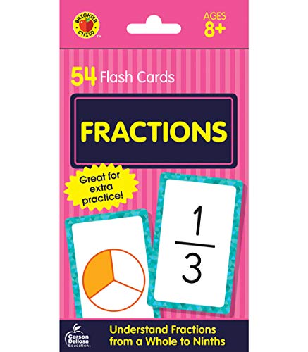 Fractions Flash Cards (Brighter Child Flash Cards)
