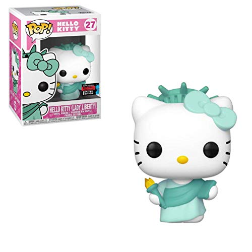 Funko Figura Pop-Pop-Sanrio-Hello-Kitty-Lady-Liberty-Anniversary