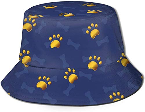 Garra de garra Perro dorado Unisex cubo con estampado Sombreros de pescador pesca Gorra plegable reversible de verano Mujeres Hombres Sombrero para el sol al aire libre Viaje Campamento de playa Garra de garra Perro dorado Unisex cubo con estampado Sombreros de pescador pesca Gorra plegable reversible de verano Mujeres Hombres Sombrero para el sol al aire libre Viaje Campamento de playa