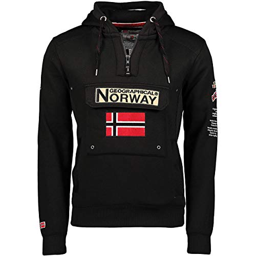 Geographical Norway GYMCLASS Men - Sudadera Capucha Bolsillos Hombre - Chaqueta Casual Hombres Abrigo - Camisetas Camisa Manga Larga - Hoodie Deportiva Regular Fitness Jacket Tops (Negro L) Geographical Norway GYMCLASS Men - Sudadera Capucha Bolsillos Hombre - Chaqueta Casual Hombres Abrigo - Camisetas Camisa Manga Larga - Hoodie Deportiva Regular Fitness Jacket Tops (Negro L)