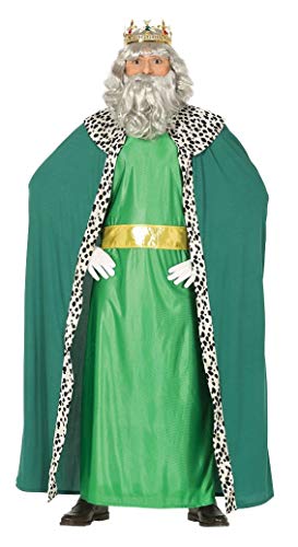 GUIRMA-Costume Re Magio Melchiorre, Color Verde, L (52-54), 41688