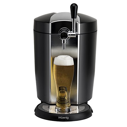 H. Koenig bw1778 de cerveza con refrigeración para todos los 5 l universal barriles, 65 W, color negro H. Koenig bw1778 de cerveza con refrigeración para todos los 5 l universal barriles, 65 W, color negro