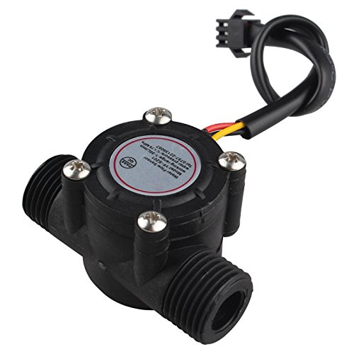 HALJIA yf-s201 1 – 30L/min salón de flujo de agua Contador/Sensor Control de Agua tasa de flujo de agua interruptor Medidor de flujo Caudalímetro Contador HALJIA yf-s201 1 – 30L/min salón de flujo de agua Contador/Sensor Control de Agua tasa de flujo de agua interruptor Medidor de flujo Caudalímetro Contador