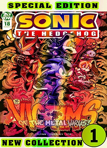Hedge Collection: Book 1 2020 Edition Great Sonic Hedgehog Cartoon Comic Adventure Of Sonic For Boys, Children (English Edition)