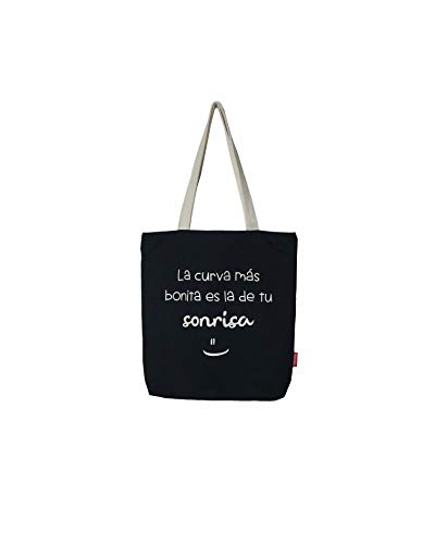 Hello-Bags, Bolso Tote, 38 cm, Negro Hello-Bags, Bolso Tote, 38 cm, Negro