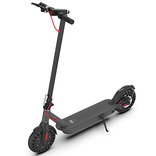 Hiboy Patinete Eléctrico S2 Pro - Neumáticos Sólidos de 10" - hasta 40 KM de Largo Alcance y 25 KM/H Patinete Eléctrico para Adultos con Doble Sistema de frenado y aplicación Hiboy Patinete Eléctrico S2 Pro - Neumáticos Sólidos de 10" - hasta 40 KM de Largo Alcance y 25 KM/H Patinete Eléctrico para Adultos con Doble Sistema de frenado y aplicación