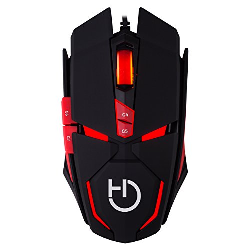 Hiditec Ratón Gaming Alámbrico Micrurus RGB - Sensor Profesional AVAGO A9800 8.100 dpi | Tecnología Gamer OMRON | Ordenador PC - Portátil | Fabricante Español | Incluye Garantía de 2 años Hiditec Ratón Gaming Alámbrico Micrurus RGB - Sensor Profesional AVAGO A9800 8.100 dpi | Tecnología Gamer OMRON | Ordenador PC - Portátil | Fabricante Español | Incluye Garantía de 2 años