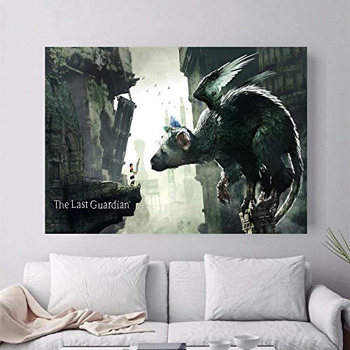 H/L Póster del Juego The Last Guardian Arte De Pared Sin Marco50X60Cm K1099