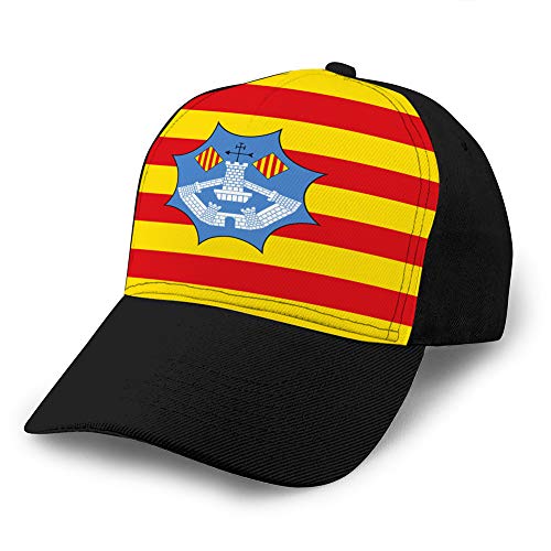 hyg03j4 7 Gorra Béisbol Ajustable Fondo Plano Gorra de Menorca de Las Islas baleares en s