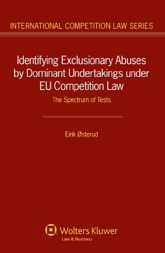 Identifying Exclusionary Abuses by Dominant Undertakings under EU Competition Law: The Spectrum of Tests (International Competition Law Book 45) (English Edition)