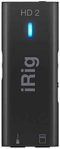 IK Multimedia iRig HD 2 - Interfaz audio, Sonido Profesional de 96kHz, funciones listas para escenario, rockea en todas partes con tu iPhone, iPad o Mac/PC - Negro IK Multimedia iRig HD 2 - Interfaz audio, Sonido Profesional de 96kHz, funciones listas para escenario, rockea en todas partes con tu iPhone, iPad o Mac/PC - Negro