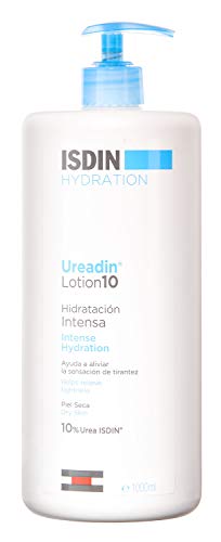 ISDIN Ureadin Lotion 10, Loción Corporal de Hidratación Intensa para Pieles Secas 10% Urea, 1000ml