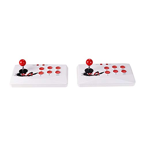 JAMAN Consola de Juegos Arcade, Consola de Videojuegos Arcade Retro 3D con Dos joysticks Separados, Compatible con más de 2000 Juegos clásicos, Compatible con TV/PC/Monitor, Plug and Play