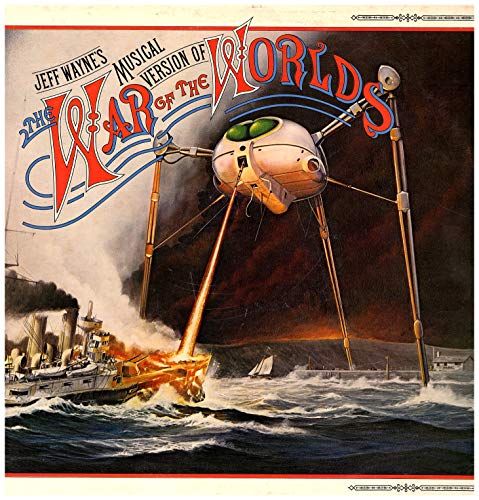 JEFF WAYNE, War of the worlds Double album with book, featuring Phil Lynott, David Essex, Richard Burton, Justin haywood Chris Thomson and Julie Covington. 1978.First UK pressing. CBS