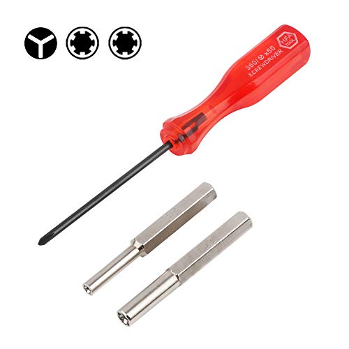 Juego de destornilladores triwing de 3,8 mm y 4,5 mm para Nintendo NES N64 Super NES NDS Game Boy Virtual Boy Sega Game Gear, consola de cartuchos de juego Juego de destornilladores triwing de 3,8 mm y 4,5 mm para Nintendo NES N64 Super NES NDS Game Boy Virtual Boy Sega Game Gear, consola de cartuchos de juego