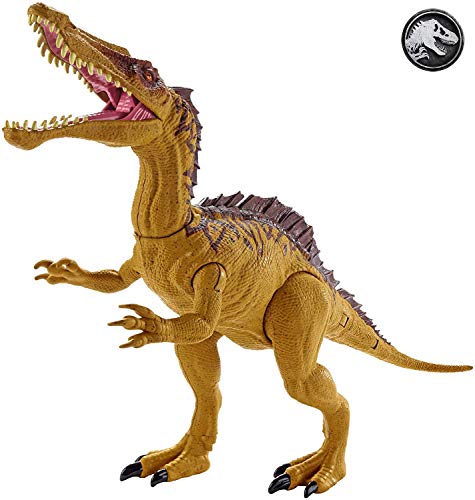 Jurassic World - Mega Ataque Extremo de Suchomimus, Dinosaurio de Juguete (Mattel GDL07) , color/modelo surtido