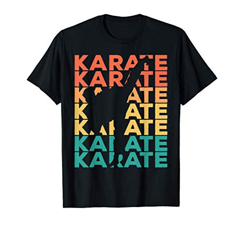 Kárate Retro Vintage Regalo Para Karateka Camiseta