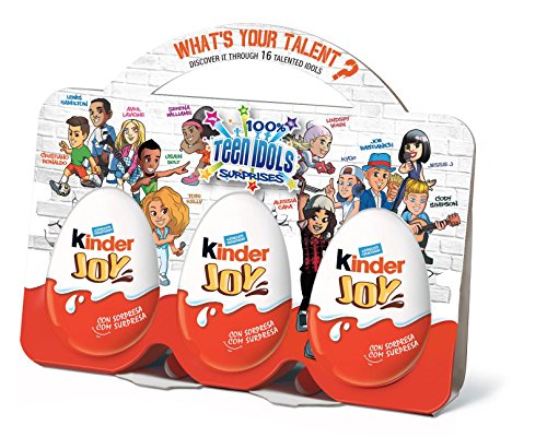 KINDER Joy huevo sorpresa chocolate 3X60 GR KINDER Joy huevo sorpresa chocolate 3X60 GR