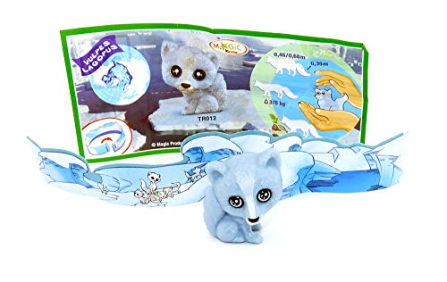Kinder Überraschung, Polarfuchs Baby Von den Natoons Polarkinder Figuren (Einzelfigur mit Zettel und Rückwand)