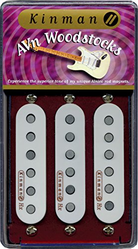kinman wdstck + Set Pickup Woodstock Plus Set (3), conjunto de micros para guitarra eléctrica