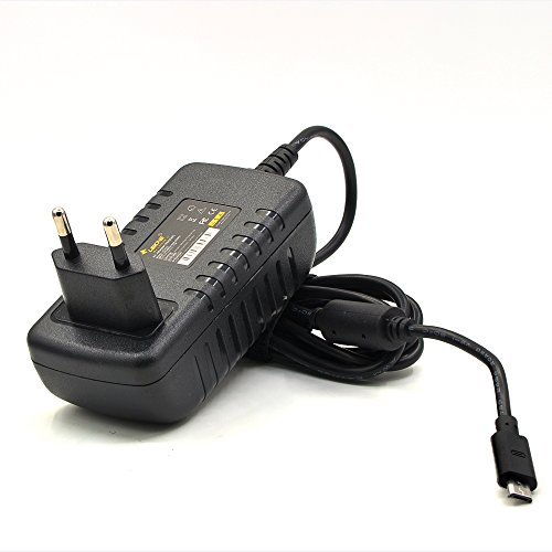 LEICKE Cargador 5V 3A Fuente de Alimentación 15W con Clavija Micro USB para Bose Soundlink Color, Mini II 2, Raspberry Pi 3, A B & Banana, Pi Model B+, JBL Flip2/3, Philips BT 50/BT 110 | Cable 1,3m