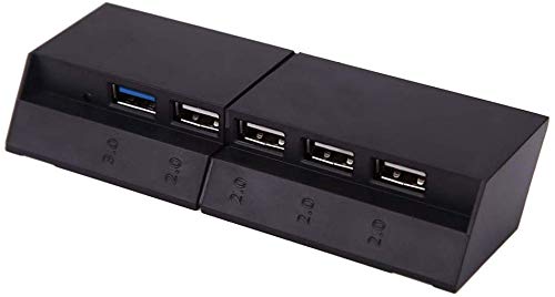 LeSB 5 Puertos hub USB Mini para PS4 Incluyendo 1 Puerto USB 3.0 y 4 Puertos USB 2.0 LeSB 5 Puertos hub USB Mini para PS4 Incluyendo 1 Puerto USB 3.0 y 4 Puertos USB 2.0