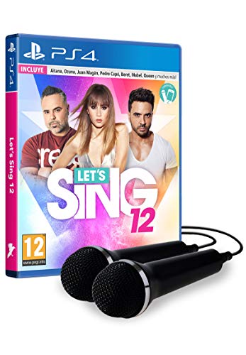 Lets Sing 12 Version Española + 2 Mics - PS4 ESP