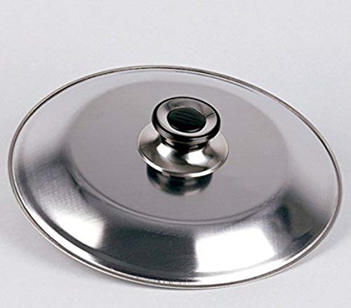 Lifestyle - Tapa volteatortillas INOX - 28 cm