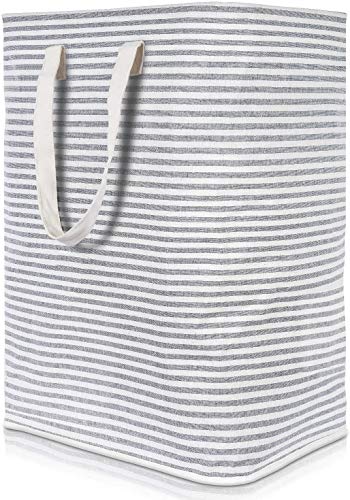 Lifewit Cesto para Ropa Sucia 72L con Capacidad Extra Grande Revestimiento de impermeabilización de algodón y PEVA de terileno Canasta de Lavandería Lifewit Cesto para Ropa Sucia 72L con Capacidad Extra Grande Revestimiento de impermeabilización de algodón y PEVA de terileno Canasta de Lavandería