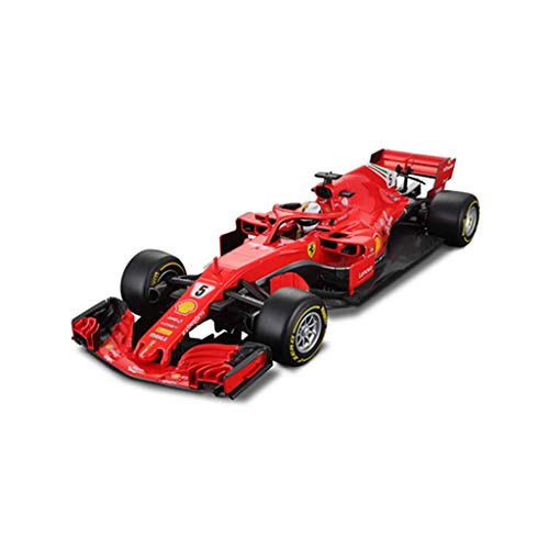 LIUCHANG Car Model 2018 Ferrari SF71H Raikkonen F1 Racing Simulation 1:18 aleación Coche Modelo Exclusivo de colección Modelo (Color: Rojo: 2017: 5, Tamaño: 29.5cm * 11cm * 6.5cm) liuchang20