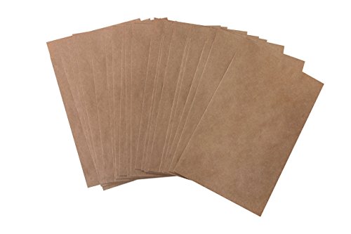 Logbuch-Verlag 50 bolsas de papel kraft marron 13 x 18 cm - bolsas pequeñas para embalar regalos