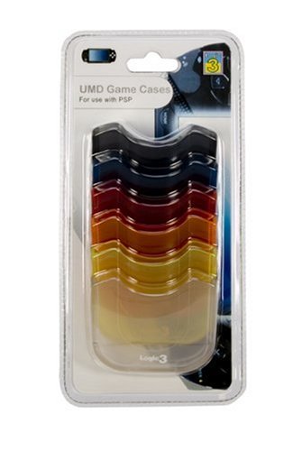 Logic3 PSP/ PSP2 UMD Game Cases - Accesorios y piezas de videoconsolas (Multicolor, PVC, PSP - Slim & Lite)