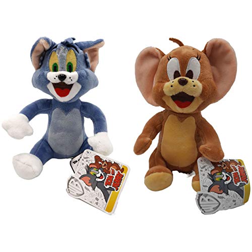 Lorenay Tom y Jerry - Peluches Tom y Jerry - Calidad Super Soft (Pack Tom y Jerry)