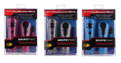 Mad Catz - Move Gripz Pack ( 4 Colores ) (PS3)
