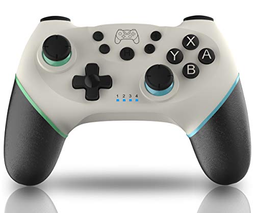 Maegoo Mando para Nintendo Switch, Mando Switch Bluetooth Inalámbrico Gamepad Joypad Joystick Sensor de Soporte 6 Gyro Axis, Turbo Función y Dual Motor Vibration - Nueva Versión 2020 Maegoo Mando para Nintendo Switch, Mando Switch Bluetooth Inalámbrico Gamepad Joypad Joystick Sensor de Soporte 6 Gyro Axis, Turbo Función y Dual Motor Vibration - Nueva Versión 2020