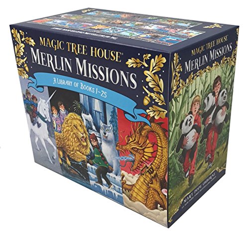 Magic Tree House Merlin Missions #1-25 Boxed Set (Mth Merlin Mission)