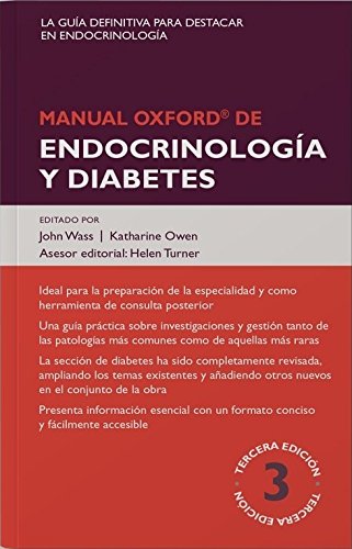 Manual Oxford de Endocrinología y diabetes: Tercera edidión