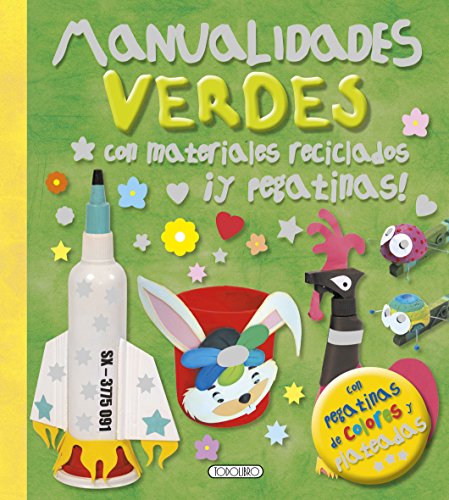 Manualidades verdes con materiales reciclados ¡Y pegatinas!