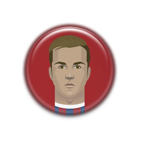 Mario Gotze : Futbol Stars, Pinback Button Badge 1.50 Inch (38mm)