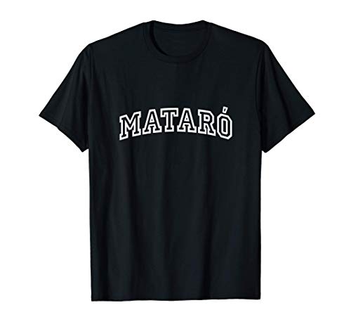 Mataró Vintage Retro Sports Arch Camiseta