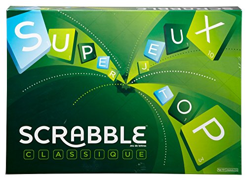 Mattel - Scrabble Classique juego de letras - Francés