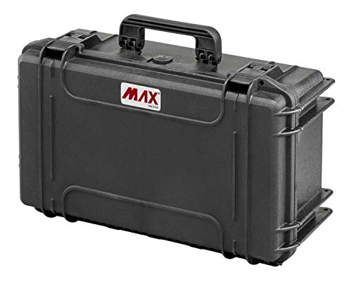 Max Cases MAX520 - Maletín hermético para Transportar y Proteger Equipos y Materiales sensibles, Dimensiones Interiores 520 x 290 x 200 mm