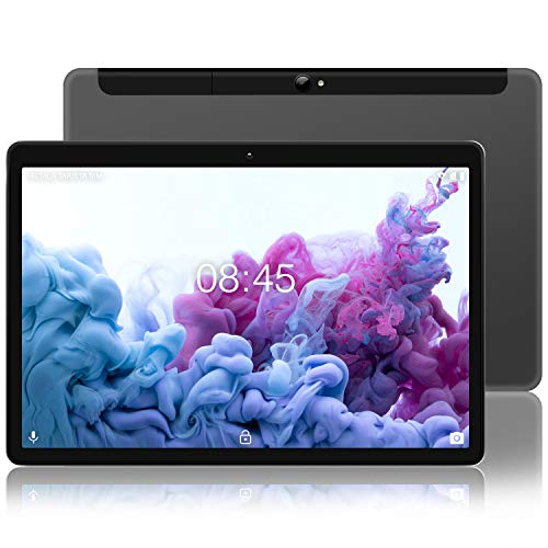 MEBERRY Tablet 10 Pulgadas Android 9.0 Ultrar-Rápido Tablets 4GB RAM + 64GB ROM - Certificación Google gsm - 4G Dual SIM - 8000mAh | WI-FI | Bluetooth | GPS | Type-C Tablet (5.0+8.0 MP Cámara) - Gris