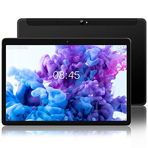 MEBERRY Tablet 10 Pulgadas Android 9.0 Ultrar-Rápido Tablets 4GB RAM + 64GB ROM - Certificación Google gsm - 4G Dual SIM - 8000mAh | WI-FI | Bluetooth | GPS |Type-C Tablet (5.0+8.0 MP Cámara) - Nergo