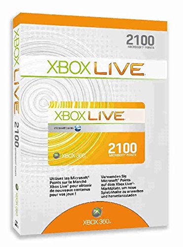 Microsoft Xbox360 Live 2100 Points FR - Software de licencias y actualizaciones (1)