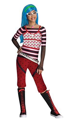 Monster High - Disfraz de Ghoulia Yelps para niña, infantil 5-7 años (Rubie's 881361-M)