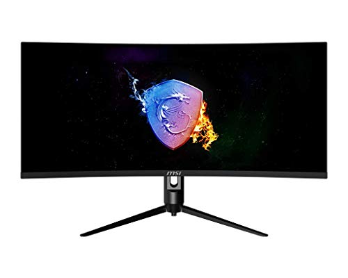 MSI Optix MAG342CQRV - Monitor Gaming Curvo de 34" LED UWQHD 100Hz (3440x1440p, Panel VA, 1 ms respuesta, brillo 250 nits, Anti-glare) negro